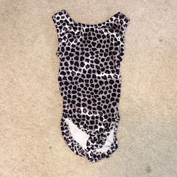 Foxy’s Leotard Pink Cheetah Print - Picture 1 of 4